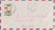 AEF,Congo,Owando,Fort Rousset Le 20/05/1957 > France,colonies,lettre,li Eutenant Gouverneur Cureau,15f N°230 - Briefe U. Dokumente