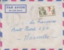 MARCOPHILIE - MEKAMBO ( Petit Bureau ) GABON -1957 - COLONIES - A.E.F - N°230 - AVION - LETTRE - Autres & Non Classés