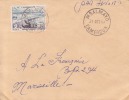 Cameroun,Nyong Et So´o,Mbalmayo Le 31/10/1957 > France,colonies,lettre,po Nt Sur Le Wouri à Douala,15f N°301 - Cartas & Documentos