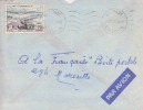 Cameroun,Mfoundi,Yaoundé Le 04/09/1957 > France,colonies,lettre,po Nt Sur Le Wouri à Douala,15f N°301 - Covers & Documents