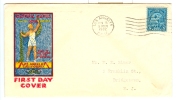 USA FDC 15-6-1932 Los Angeles The Cover Is Made Of Paper With Watermark - Zomer 1932: Los Angeles