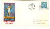 USA FDC 15-6-1932 Los Angeles The Cover Is Made Of Paper Without Watermark - Verano 1932: Los Angeles