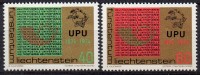 Liechtenstein 1974 - Yvert N° 550 & 551 ** - Ongebruikt