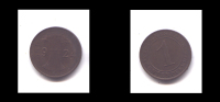 RETENPHENNICH 1924 A1 - 1 Renten- & 1 Reichspfennig