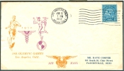USA FDC 15-6-1932 Los Angeles Runner Brown - Sommer 1932: Los Angeles