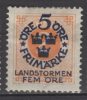 Suède N° 76 Neuf Avec Charnière * - Unused Stamps