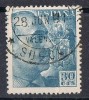 Sello Caudillo 30 Cts, Fechador Valores SUECA (Valencia)  Num 1049 º - Used Stamps