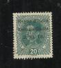 VENEZIA GIULIA 1918 SOPRASTAMPATO AUSTRIA OVERPRINTED HELLER 20 H MNH - Venezia Giulia