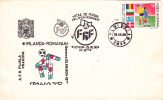 Coupe De Monde,Football,soccer,1990 Italia PMK Stationery Cover Entier Postal Romania. - 1990 – Italie