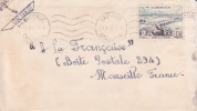 Cameroun,Mfoundi,Youndé Le 24/05/1957 > France,colonies,lettre,po Nt Sur Le Wouri à Douala,15f N°301 - Cartas & Documentos