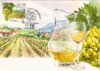 Serbia 2008. CM X 4pcs Carte Maximum Grapes Vino Wine Wein Vineyard Complete Set - Wines & Alcohols