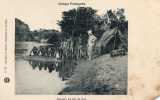 CONGO FRANCAIS    1900 CHASSES  LE  PLAT DU JOUR EDIT  G GIRAUD N  40  CIRC  NON - Other & Unclassified