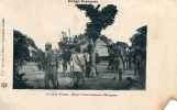 CONGO FRANCAIS    1900  DEPART D UNE CARAVANE D EUROPEEN  EDIT  G GIRAUD N  28  CIRC  NON - Otros & Sin Clasificación