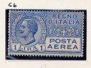 1926/28 - Regno -   Italia - Italy - - Posta Aerea - Unif N. 06 -  NH - (B0108...) - Correo Aéreo