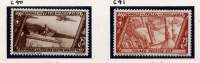 1932 - Regno -   Italia - Italy - Italie - Italien - Posta Aerea - Sass. N. 42/43 -  LH - (B0108...) - Posta Aerea