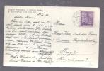 CZECHOSLOVAKIA 1942 GERMAN OCC BOHEMIA POSTCARD - Lettres & Documents