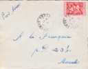 EBOLOWA - CAMEROUN 1956 - Afrique,colonies Francaises,lettre,avion,m Arcophilie - Cartas & Documentos