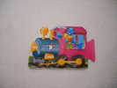 Magnet Serie Gervais Train Numéro "locomotive Rose" - Magnets