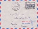 Moundou Tchad Afrique Colonie Française Lettre Par Avion Pour Marseille Marcophilie - Storia Postale