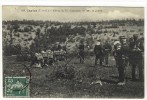 Carte Postale Ancienne Caylus - Champ De Tir. Exécution Des Feux De Guerre - Militaires, Infanterie - Caylus