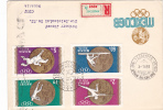 Mexico1969 Olympic Games 1X Rgd. Covers FDC Premier Jour,Fencing,escrime,Rowing Canoe Hungary. - Verano 1968: México