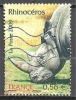 1 W Valeur Oblitérée,used - FRANCE - YT Nr 4373 - RHINOCEROS * 2009 - N° 6666-12 - Neushoorn