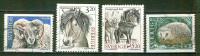 Mouton Du Gotland - Cheval Du Nord, Attelage - Hérisson - SUEDE - Animaux - N° 1786-1788-1789-1905 - 1994 - Used Stamps