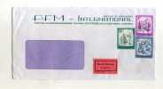 - AUTRICHE . AFFRANCHISSEMENT COMPOSE SUR LETTRE DE 1983 POUR L'ALLEMAGNE - Covers & Documents