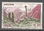 1 W Valeur Oblitérée, Used - ANDORRE  * YT Nr 159 * 1961 - N° 6667-5 - Gebraucht