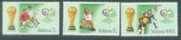 MD 2006-552-4 FIFA WORLD CUP GERMANY, MOLDAVIA, 1 X 3v, MNH - 2006 – Germany
