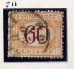 1870/74 -  Italia - Italy -  - Segnatasse - Sass. N. 10 USED -  (W0208...) - Portomarken
