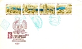 HUNGARY - 1961. FDC - 34th Stampday - Views Of Budapest And Intl.Stamp Exhibition - FDC