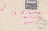 MARCOPHILIE - OYEM - GABON - 1956 - COLONIES - A.E.F - N°234 - AVION - LETTRE - Other & Unclassified