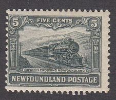 Newfoundland 1928  5c    SG168   MH - 1908-1947