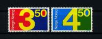 NORVEGE 1987 N° 917/918 **  Neufs Ier Choix. Sup. Cote: 4 € (Chiffres Et Nombres) - Unused Stamps