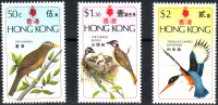 ( 1481 ) Hong Kong - Birds - Kingfisher - Hwamei - Bulbul . - Other