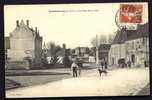 CPA  ANCIENNE- FRANCE- SEMBLANCAY (37)- ARRIVÉE DE LA GARE- TRES BELLE ANIMATION GROS PLAN- VIEUX TACOT- VELO- CHIEN- - Semblançay