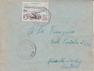 Cameroun,Sangmélima Le 26/10/1956 > France,colonies,lettre,po Nt Sur Le Wouri à Douala,15f N°301 - Covers & Documents