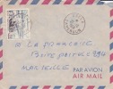 Cameroun,Eséka Le 27/10/1956 > France,colonies,lettre,po Nt Sur Le Wouri à Douala,15f N°301 - Lettres & Documents