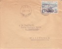 Cameroun,Lum Le 30/12/1956 > France,colonies,lettre,po Nt Sur Le Wouri à Douala,15f N°301 - Briefe U. Dokumente