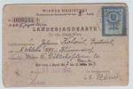 Österreich 1947, Landesjagdkarte Für Die Stadt Wien Mit 2.- Bundesstempel, RRR - Covers & Documents