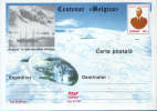 Romania-Postal Stationery Postcard 1998-Roald Amundsen-Norwegian Explorer - Erforscher