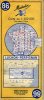 Carte MICHELIN  LUCHON PERPIGNAN N° 86 Datée 1970 - Cartes Routières