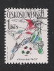 CECOSLOVACCHIA - Valore Obliterato Da 1 K.dedicato Ai "CAMPIONATI MONDIALI DI CALCIO - ITALIA 90" -in Ottime Condizioni. - 1990 – Italië