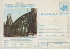 Romania-Postal Stationery Postcard 1995-The Bridge At Cernavoda 100 Years - Police - Gendarmerie