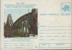 Romania-Postal Stationery Postcard 1995-The Bridge At Cernavoda 100 Years - Polizia – Gendarmeria