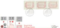 GB - Automatenmarken / Postage Labels FDC London (g029) - 1981-90 Ediciones Decimales