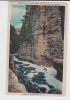 BEGINNING OF BOAT RIDE AT ENTRANCE TO FLUME. AUSABLE CHASM. NY NEW YORK 1929. Old PC . USA - Adirondack