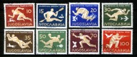 Yugoslavia / Yougoslavie / Jugoslawien 1956,  Olympic Games - Sport (o), Used, Cto - Gebraucht