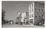 Murray KY Kentucky Street Scene, Auto, Drug Store, Shoe Store, On C1940s Vintage Real Photo Postcard - Andere & Zonder Classificatie